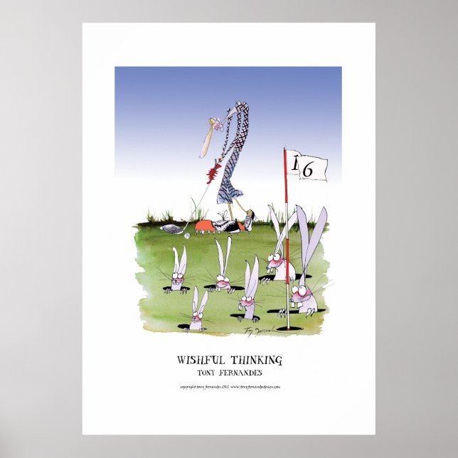 wishful thinking, tony fernandes poster (Front)