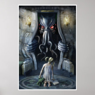 Wishful Thinking v2 : Cthulhu Entering Our World Poster