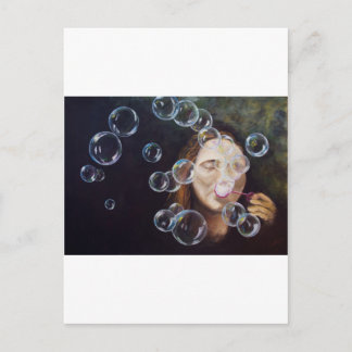 Wishing Bubbles Postcard
