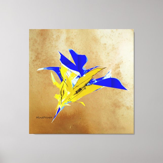 Wishing Flower Canvas Print (Front)