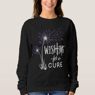 Wishing For Crohns And Colitis Awareness Cure Item Sweatshirt