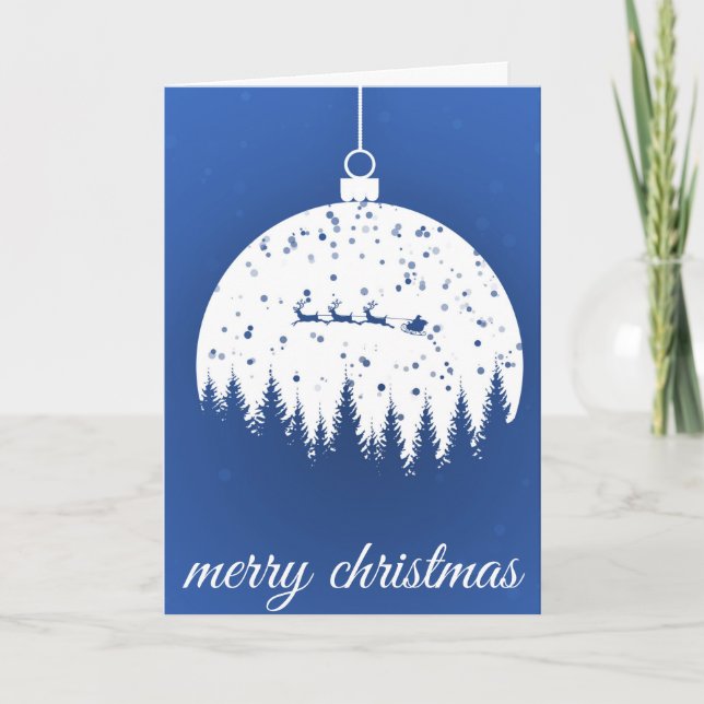 Wishing Happy Holiday Decorative Christmas Tree (Front)