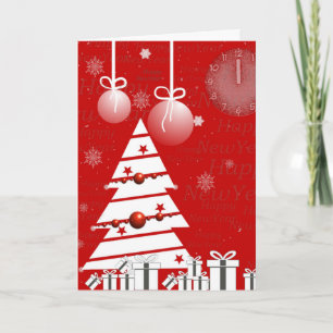 Wishing Happy Holiday Decorative Christmas Tree