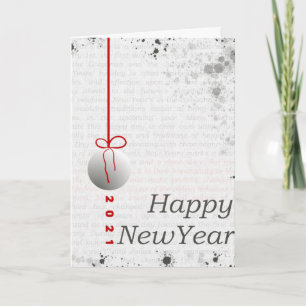 Wishing Happy Holiday Decorative Christmas Tree Card