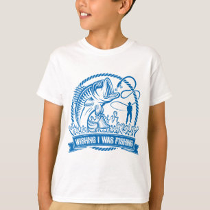 Wishing I Was Fishing T-Shirt