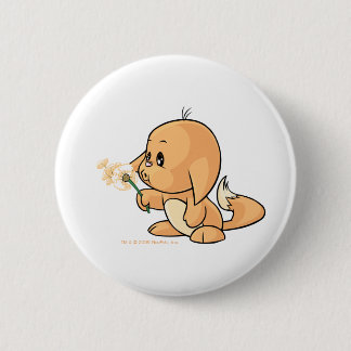 Wishing orange Kacheek 6 Cm Round Badge