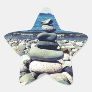 Wishing Rocks Star Sticker