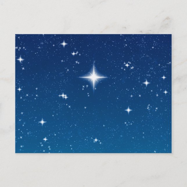 Wishing Star Postcard #3- Horizontal (Front)