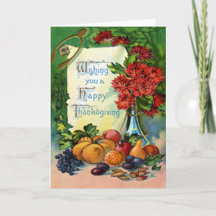 Wishing Thanks Holiday Card