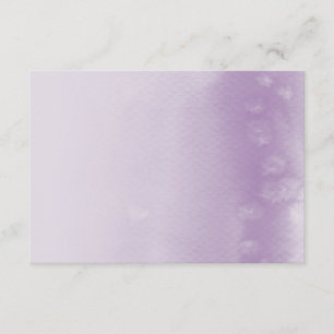 WISHING WELL CARD :: ombre watercolor purple