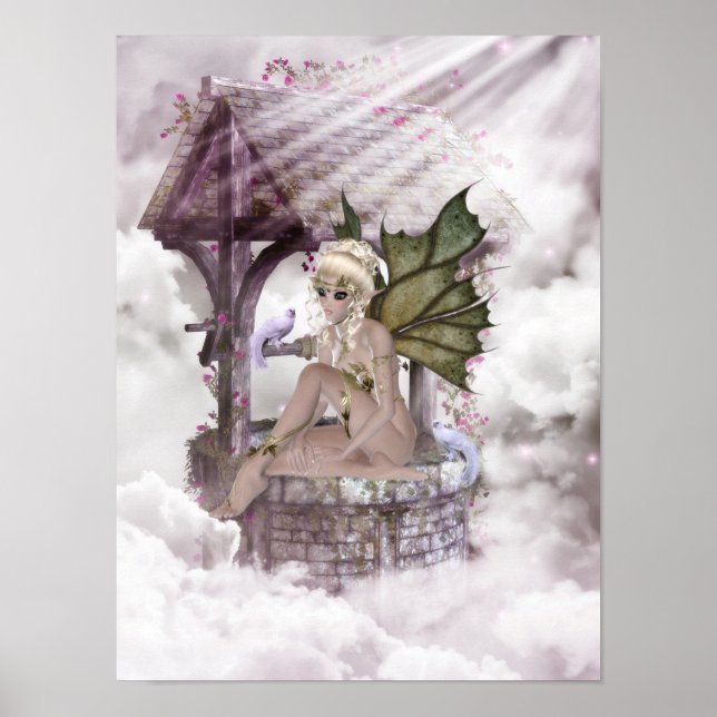Wishing Well Faerie Poster (Front)