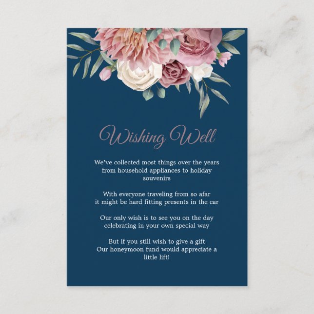 Wishing Well for Wedding Invitation (Front)