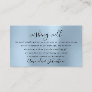 Wishing Well For Wedding Invitation Honeymoon Gift