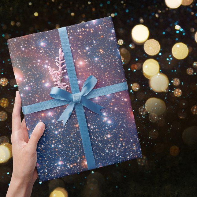 Wishing Well Star Cluster Wrapping Paper (Creator Uploaded)