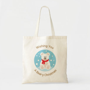 Wishing You A Bear-y Christmas Tote Bag