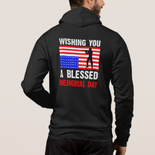 Wishing You A Blessed Memorial Day Hoodie