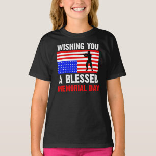 Wishing You A Blessed Memorial Day T-Shirt