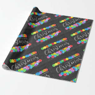 Wishing you a colourful Christmas Wrapping Paper