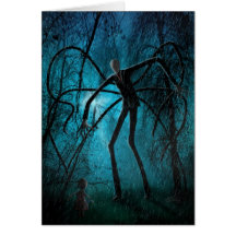 Wishing You a Creepy Day personalised Slender Man