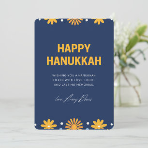 Wishing You A Hanukkah Invitation