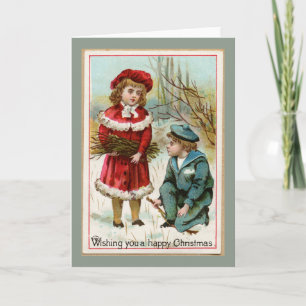 Wishing You a Happy Christmas Greeting Card