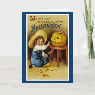 Wishing You a Highly Entertaining Halloween Card