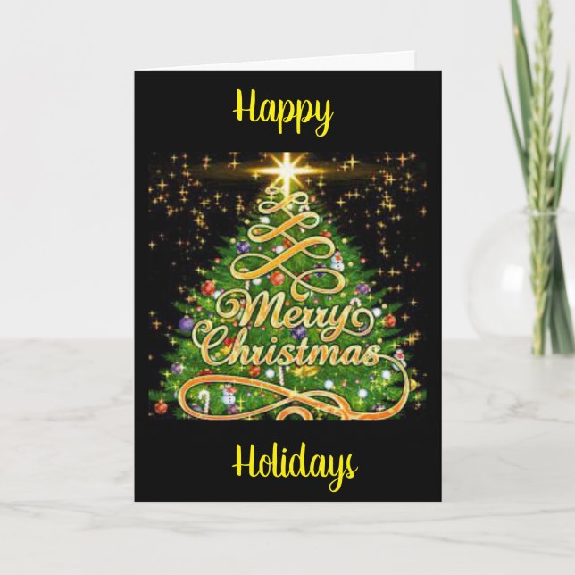 **WISHING YOU A HOLIDAY TO REMEMBER** (Front)