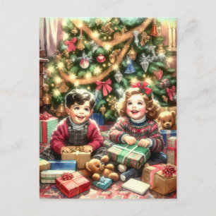 Wishing You a Joyful Christmas Postcard