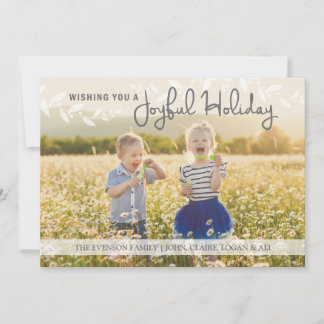 Wishing you a Joyful Holiday Card