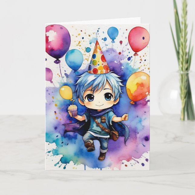 Wishing you a magical birthday filled with all you card (Front)