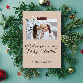 Wishing You a Merry Christmas Card 