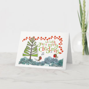 Wishing You A Merry Christmas! Christmas Card