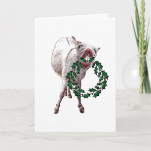 Wishing you a "Merry Christmas" Holiday Card