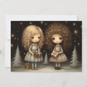 Wishing You a Merry Christmas Holiday Card