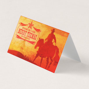 Wishing You A Merry Texas Christmas Card