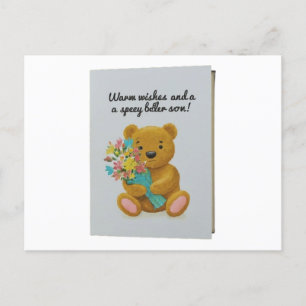 "Wishing You a Speedy Recovery" Postcard