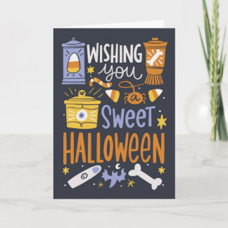 Wishing you a sweet Halloween Card