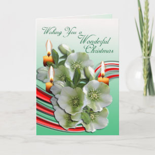 Wishing You a Wonderful Christmas Holiday Card