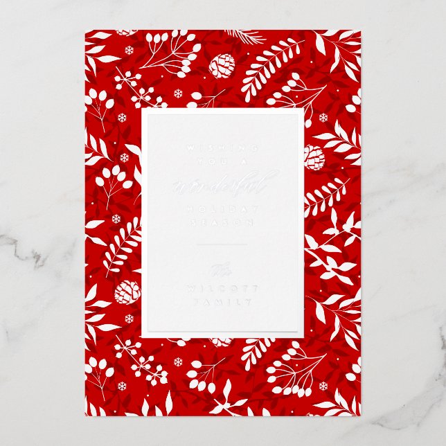 WISHING YOU A WONDERFUL HOLIDAY | Add Your Photo (Front)