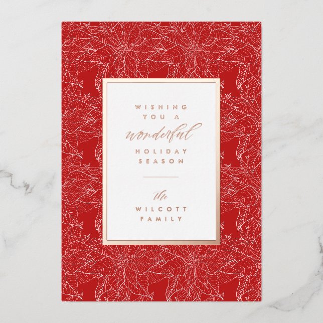 WISHING YOU A WONDERFUL HOLIDAY | Add Your Photo (Front)