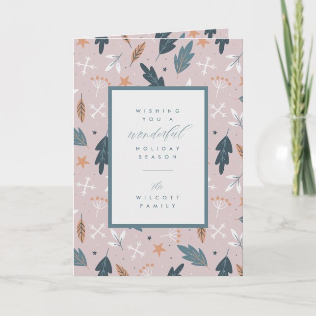 WISHING YOU A WONDERFUL HOLIDAY | Add Your Photo (Front)