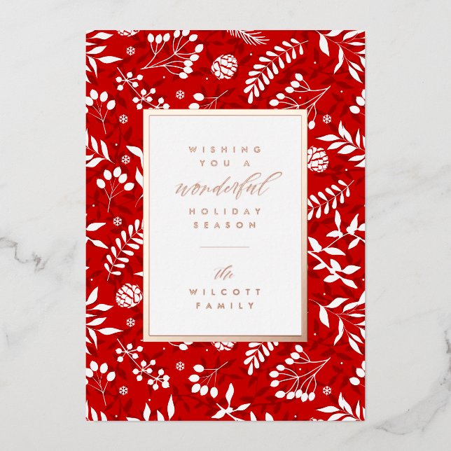 WISHING YOU A WONDERFUL HOLIDAY | Add Your Photo (Front)