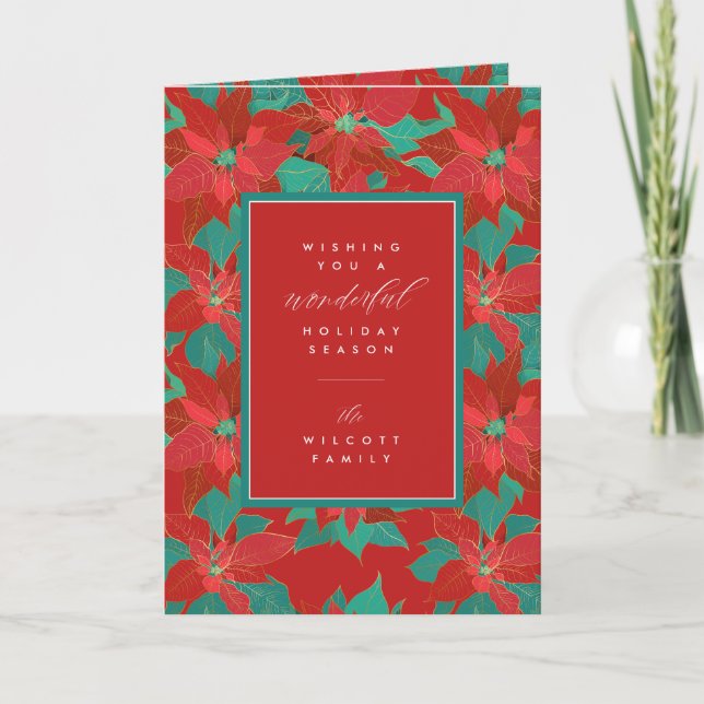 WISHING YOU A WONDERFUL HOLIDAY | Add Your Photo (Front)