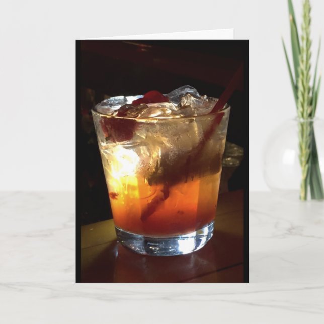 Wishing You An Old Fashioned Christmas! Holiday Card (Front)