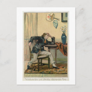 Wishing You An Utterly Charming Time, Victorian Ch Postcard