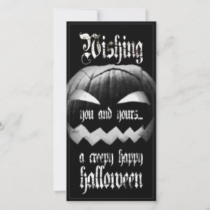 Wishing you and yours a creepy happy Halloween