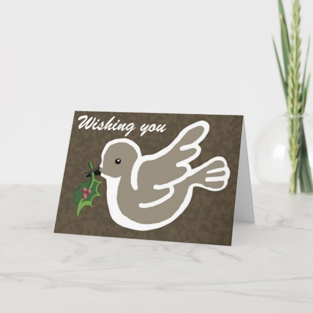 Wishing you holiday card (Front)