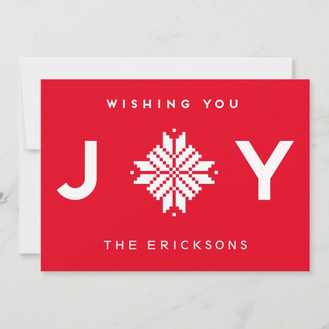 Wishing You Joy Christmas Holiday Corporate (Front)