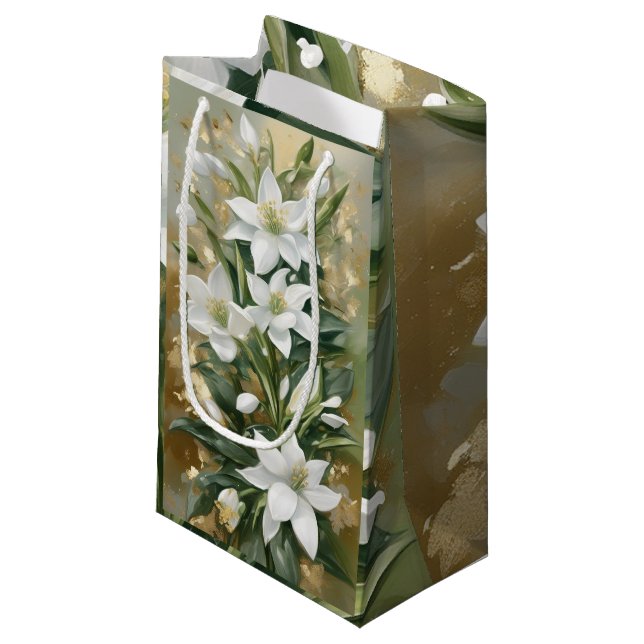 Wishing You Joy & Success, 2025 New Years Gift Bag (Front Angled)