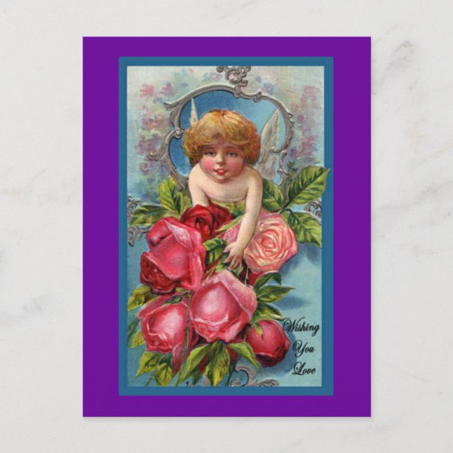 Wishing You Love Postcard (Front)